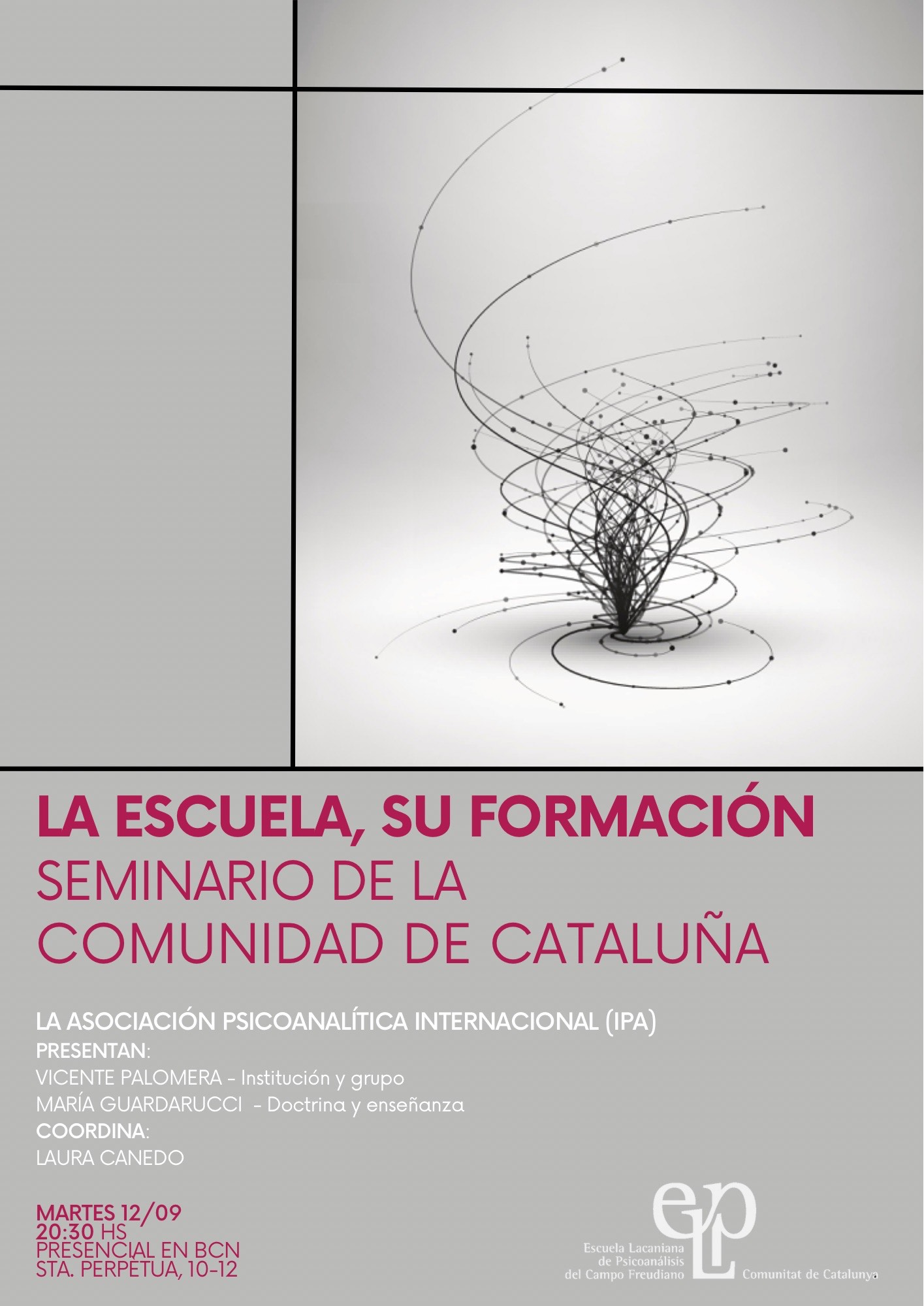 SEMINARIO DE LA COMUNITAT DE CATALUNYA-ELP
 