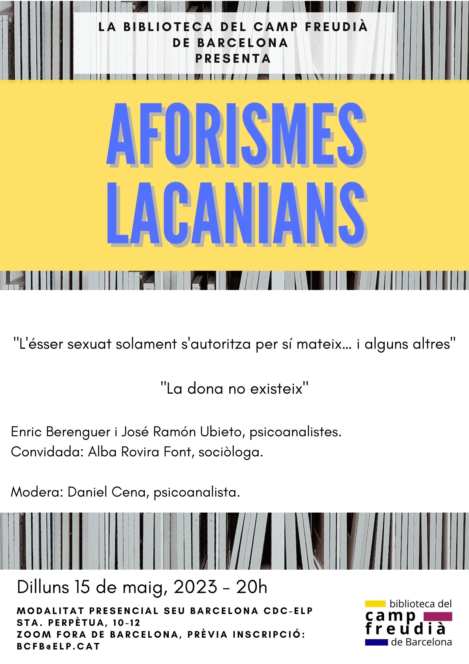 Cursus Obert Aforismos Lacanianos