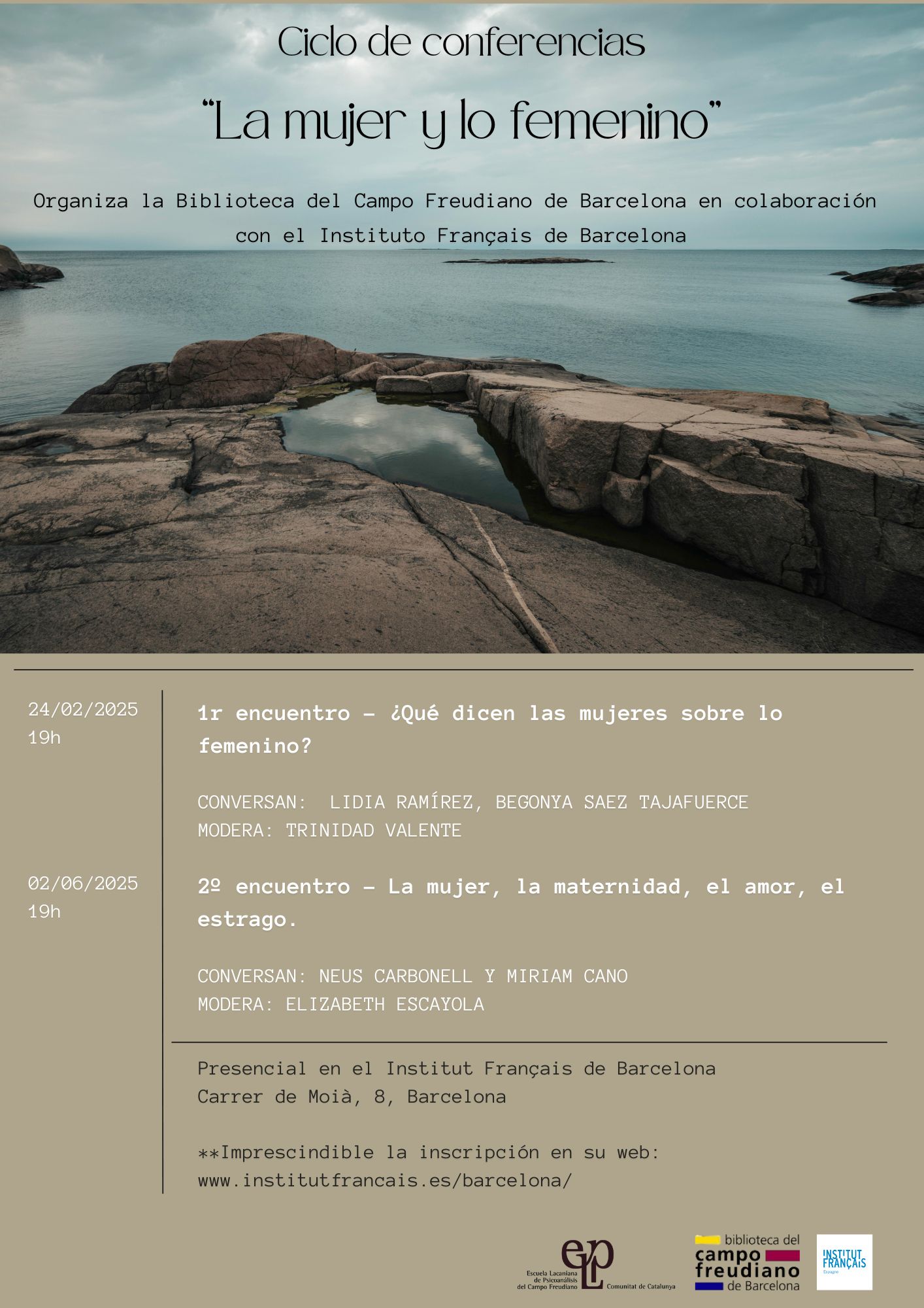 Cicle de conferències en col·laboració amb l'Institut Francés