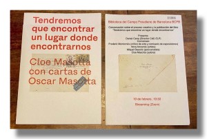 Presentació de llibre: Tendremos que encontrar un lugar donde encontrarnos