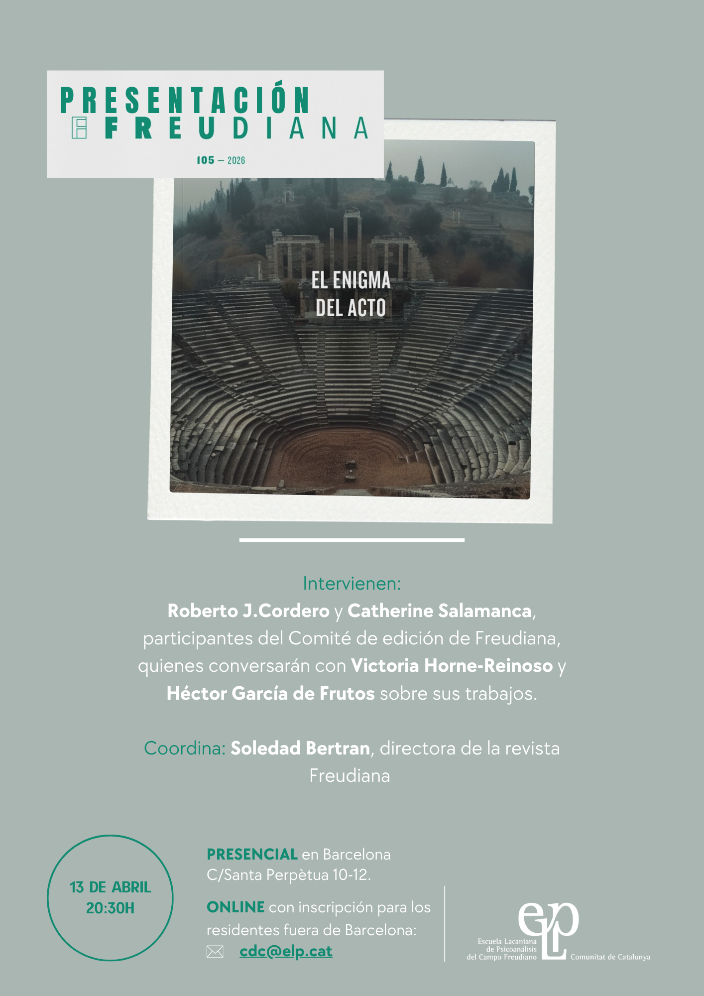 Presentación de Freudiana 105