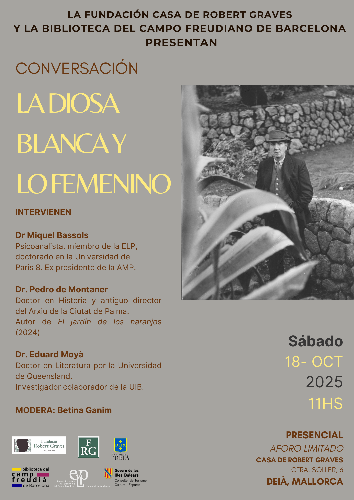 Conversación entorno a La Diosa Blanca y lo Femenino