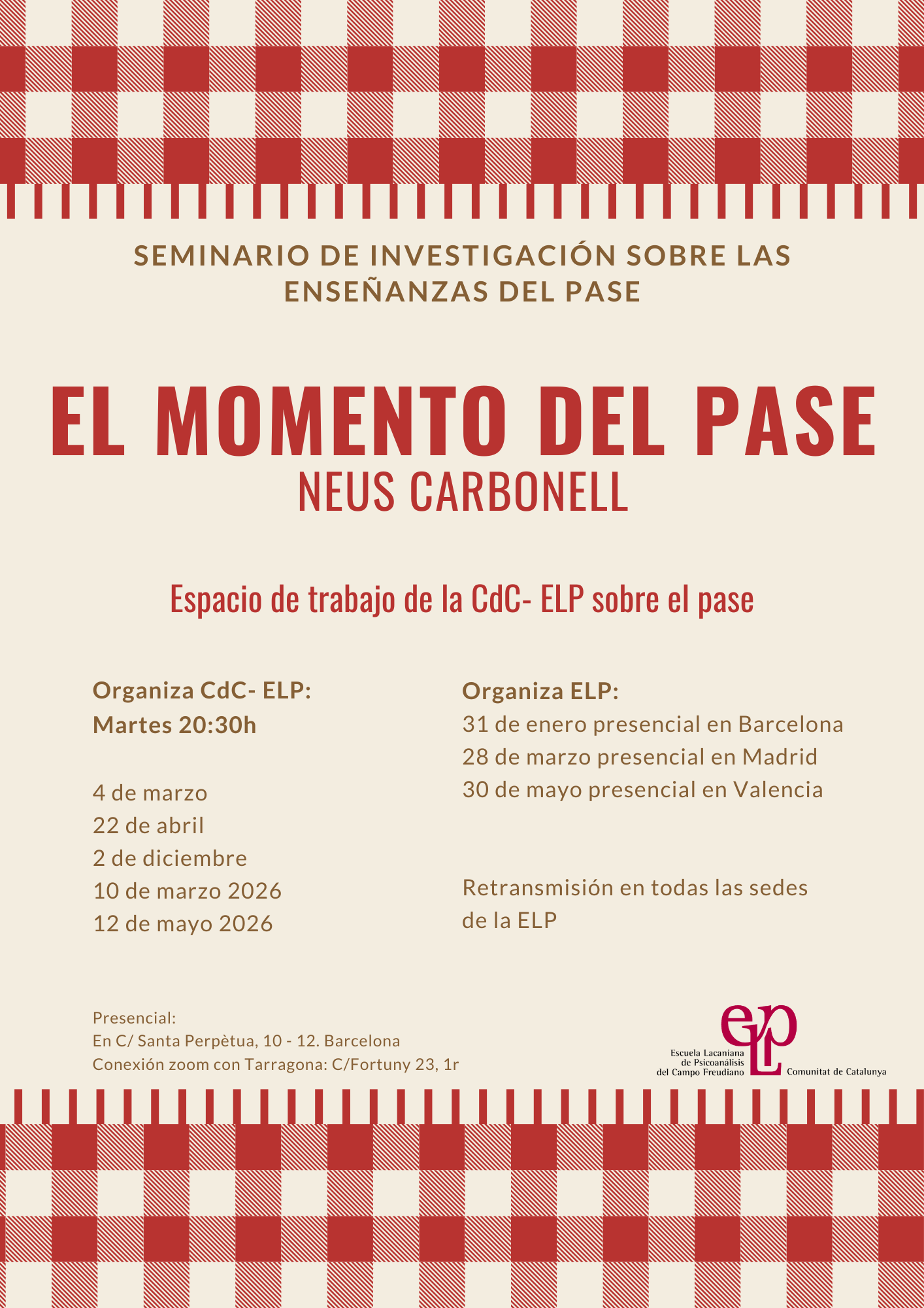 EL MOMENTO DEL PASE