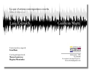 Cursus de la BCF-Barcelona. “Lo que el artista enseña