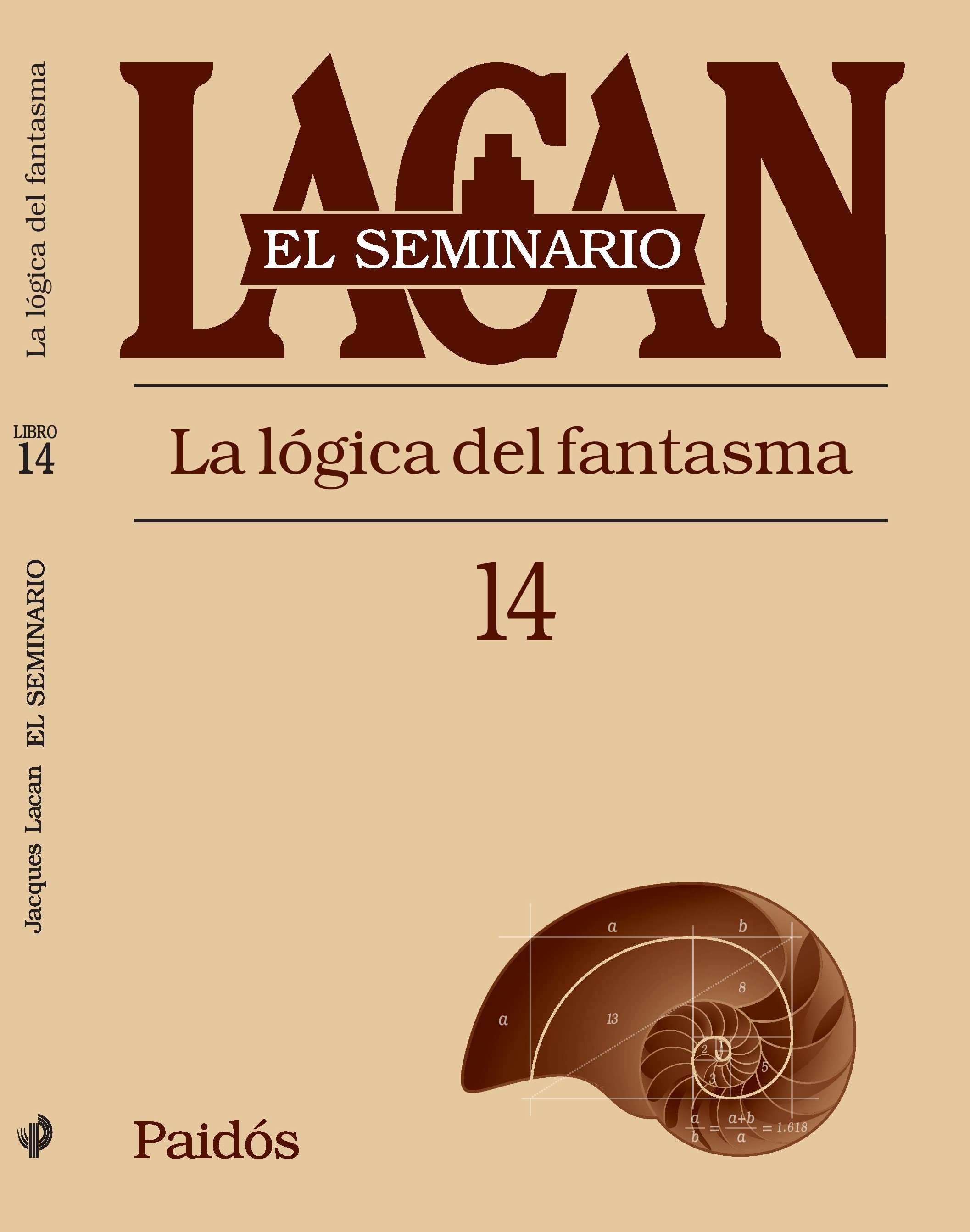 PortadaEl Seminario 14. La lógica del fantasma