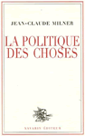 PortadaLa politique des choses