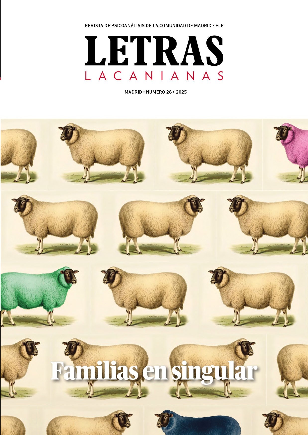 PortadaLetras Lacanianas nº 28, Familias en singular.